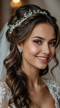 Brunette Bridal Radiance