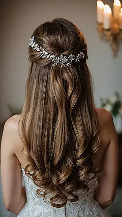 Sleek Wedding Hair Goals