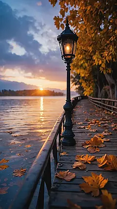 Illuminated Sunset Spectacle