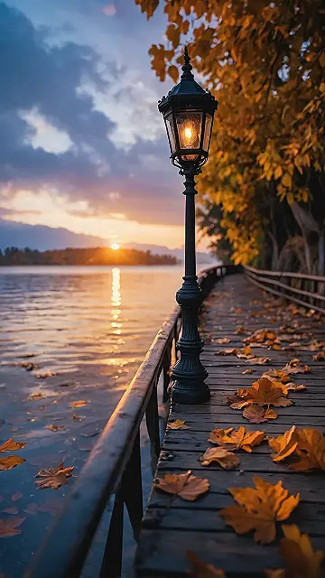 Illuminated Sunset Spectacle