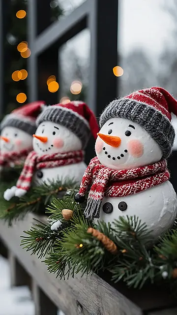 Frosty Front Yard Grins