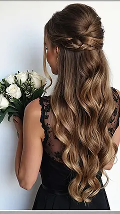 Effortless Bridesmaid Hair
