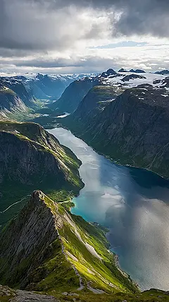 Red Roofs & Azure Realms