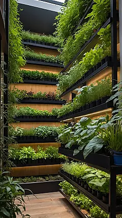 Kitchen’s Green Glow