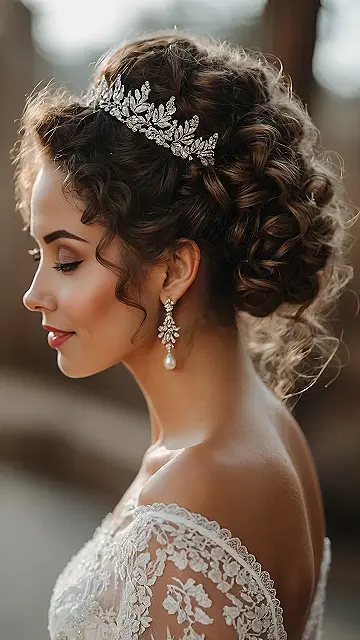 Elegant Bridal Curls
