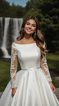 Say Yes to Sleeved Bridal