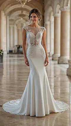 Sleek Silhouettes for Saying “I Do”