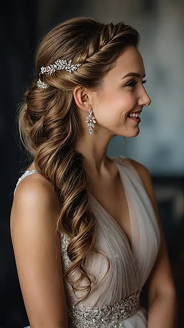 The Brunette Bridal Crown