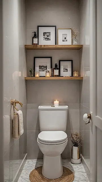 Serene Toilet Retreat