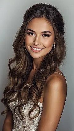 Bridal Hair: Just The Right Length