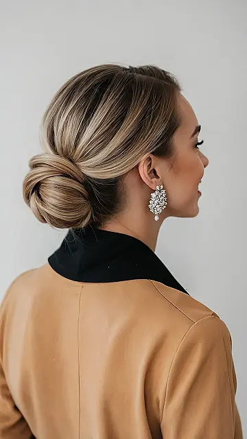Sleek & Simple Bun