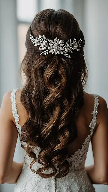 Chic & Straight Wedding Hair