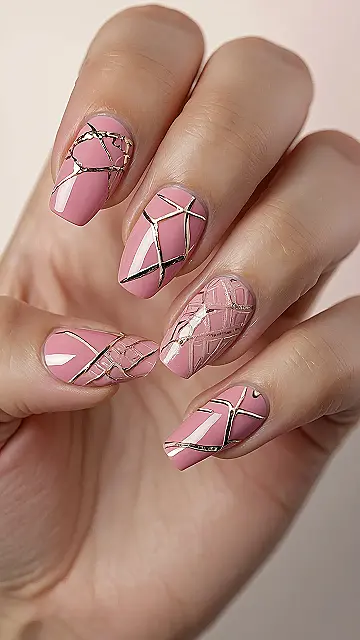 Pink Gold VIP Mani