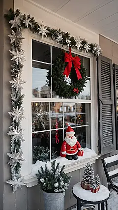 Santa’s Snowy Peek
