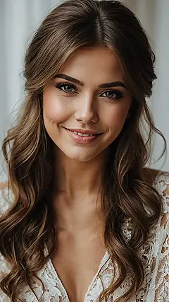 Chic Bridesmaid Hair