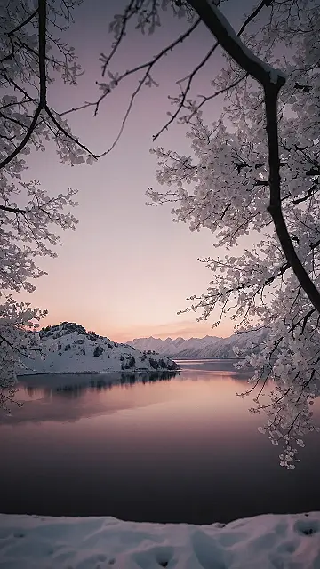 Winter Blush Panorama