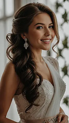 Flawless Brunette Vows