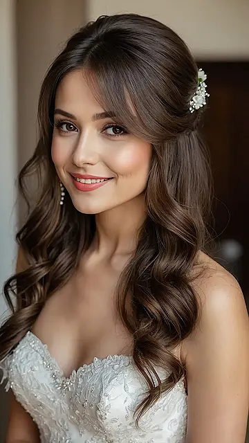 Wedding Day Hair: Simply Stunning