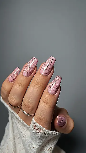 Bold Pink Manicure
