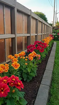 Fence Blooms Ascend