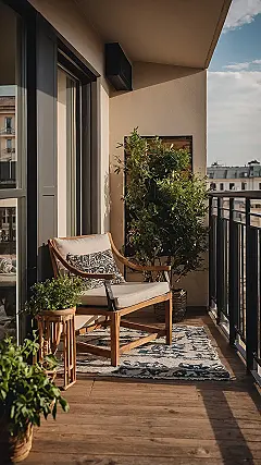 Small Space, Big Balcony Style