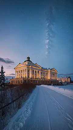 Winter Wonderland Screen Art