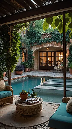 Citrus Chill Courtyard