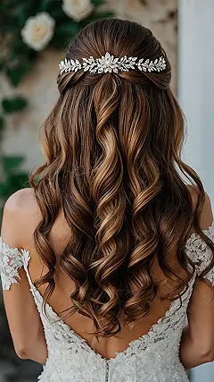 Half-Up Dream Bridal