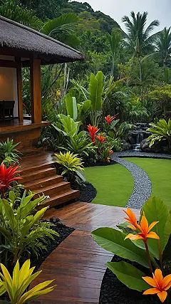 Tropical Garden Takeover