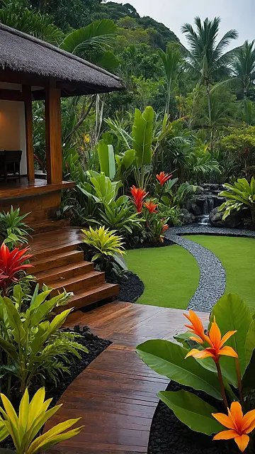 Tropical Garden Takeover