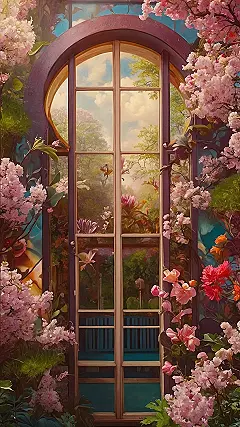 Floral Window