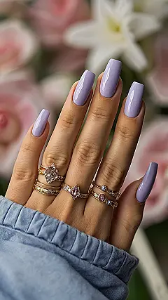 Lavender Dream Nails
