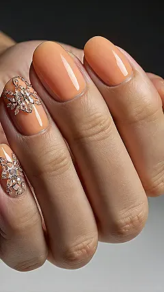 Sweet Peach Mani