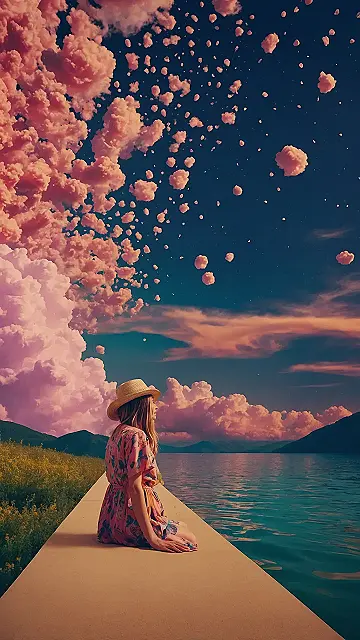 Chill Cloudscape Screen