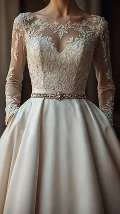 Rococo Radiance Gown