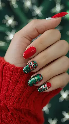 Sparkle Season Nails