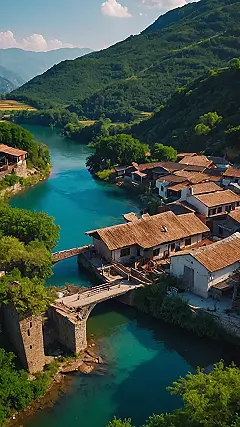 Village Bell Tower Charm