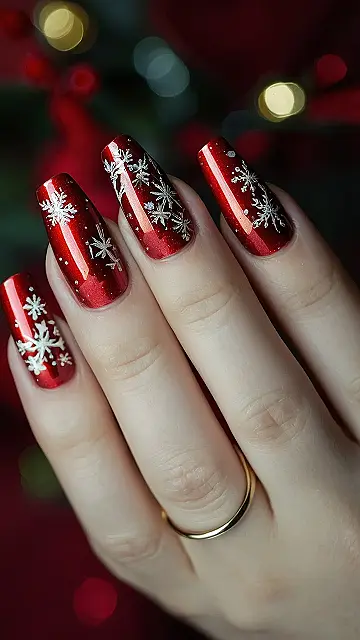 Cozy Christmas Nails