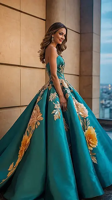 Sage Fairytale Gown