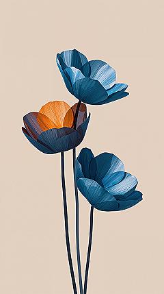 Modern Floral Wallpaper Aesthetic: Fresh Spring Vibes for iPhone