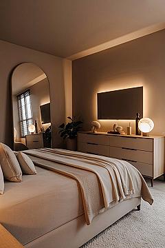 Modern Minimalist Master Bedroom: A Serene Couples Retreat