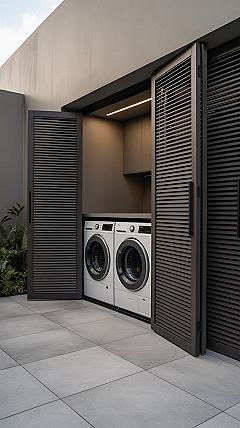 Smart Outdoor Laundry Room Ideas: Modern & Hidden Washing Solutions
