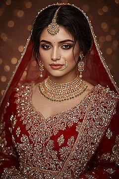 Regal Pakistani Bridal Hairstyles: Your Best Bridal Look for 2024