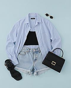 Chic City Break Style: Modern Casual Wear for Summer Travels