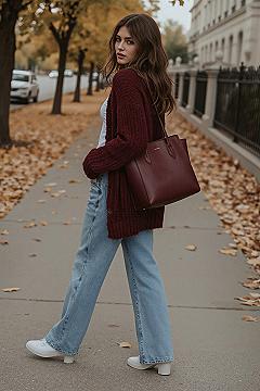 Effortless Fall Cardigan Outfits: Cozy Chic Jeans Inspo