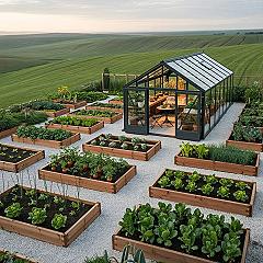 Luxury Vegetable Garden Design: Your Dream House Room Extension