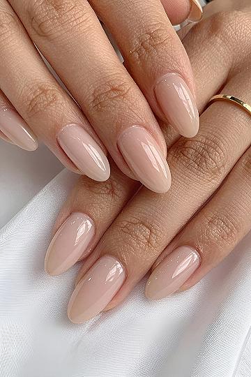 Understanding the Appeal of Classic Nude Almond Nails