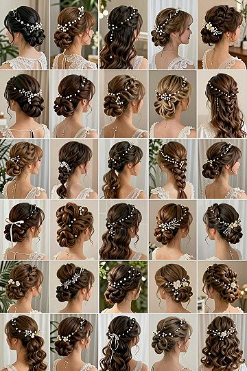 Adding Pearl Hair Accessories to Your Wedding Guest Style