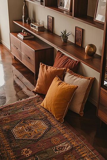 Boho Hallway Design: Cozy Living Elegante & Smart Storage