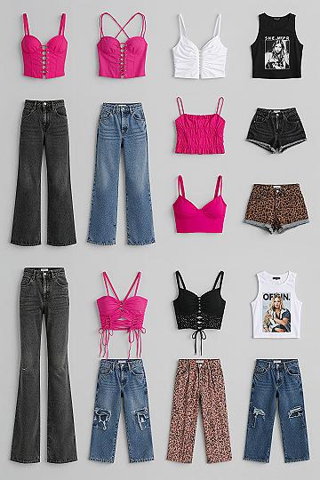 Iconic Y2K Jeans & Tops: Your Trendy 2000s Teen Style Lookbook